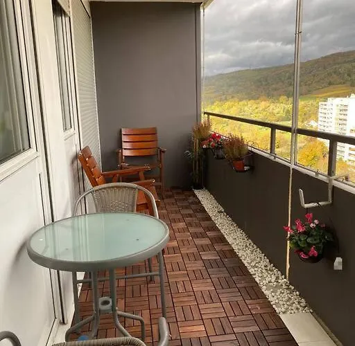 Stylish Flat Close To Basel With A Stunning View Daire *